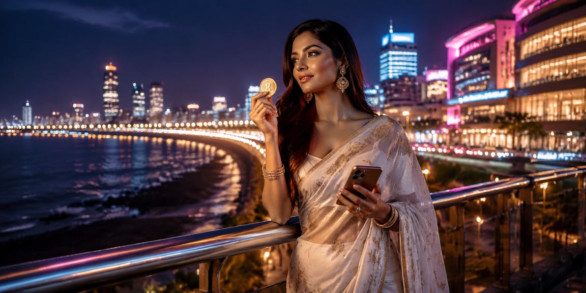 Mumbai Marine Drive roulette game scene in casino style